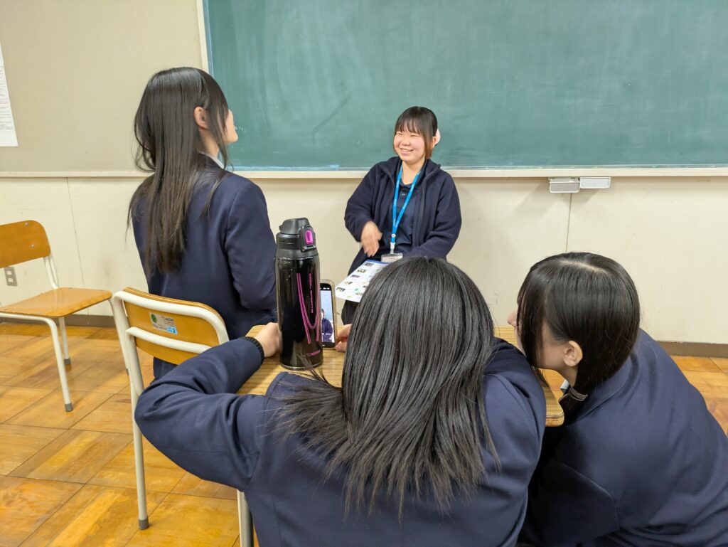 インタビュー風景